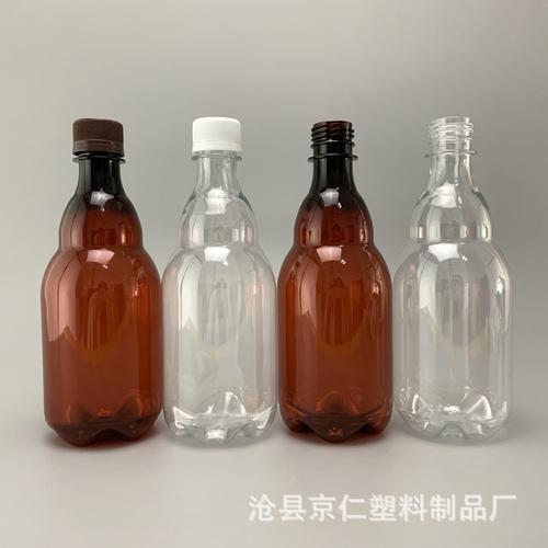 批发500毫升精酿啤酒瓶 啤酒打包外卖瓶塑料瓶500豪升塑料啤酒瓶
